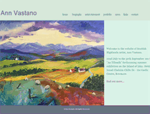 Tablet Screenshot of annvastano.com